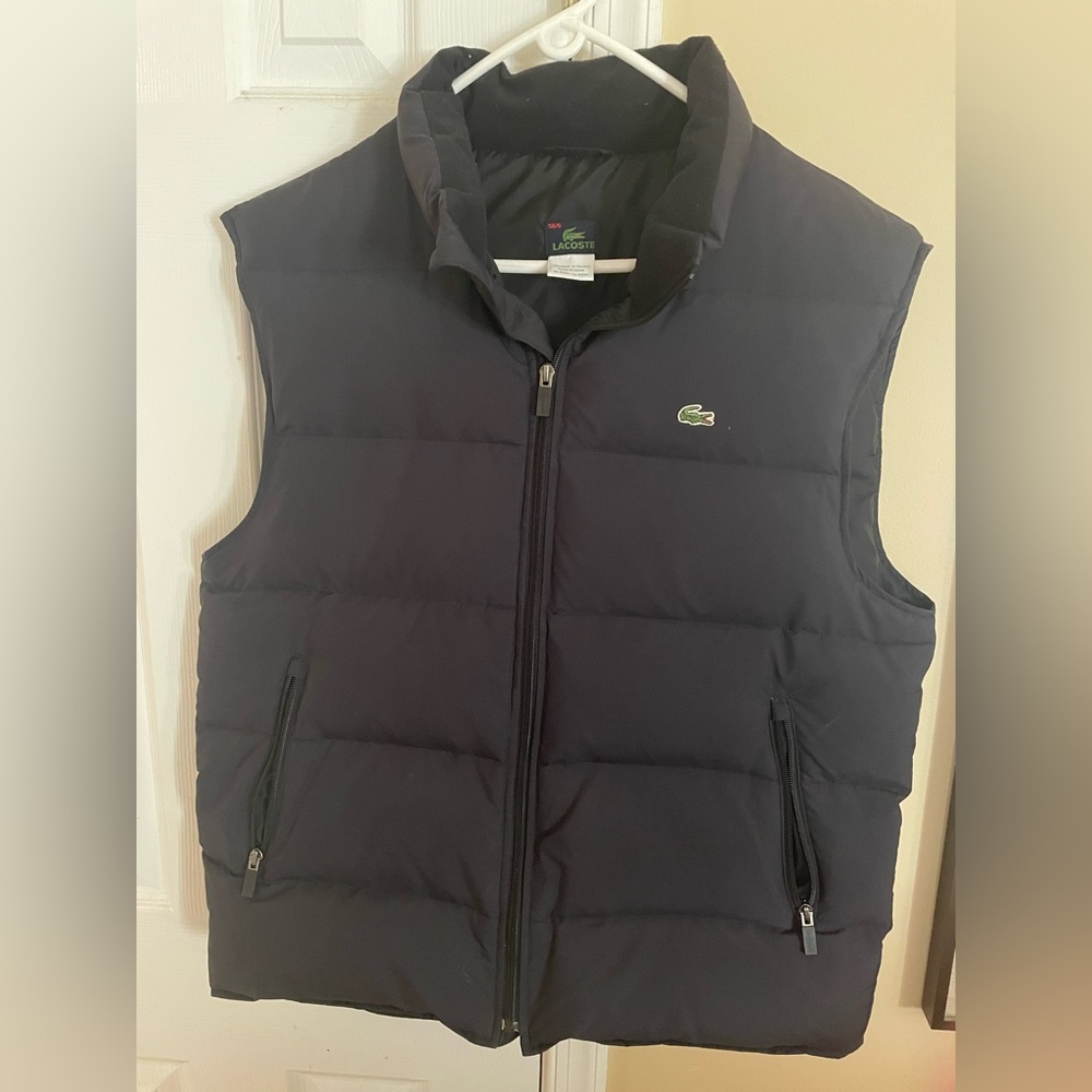 Vintage Lacoste Puffer Vest sz 56/6 (xl)